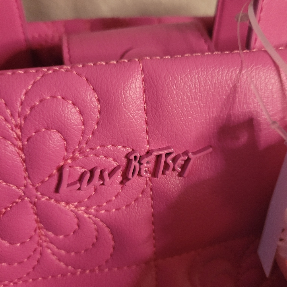 Betsey Johnson  Pink Tote Bag - Picture 4 of 11